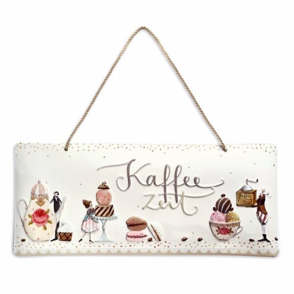 Blechschild Kaffee
