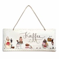 Blechschild Kaffee
