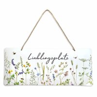 Blechschild Lieblingsplatz