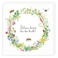 Servietten Bienen