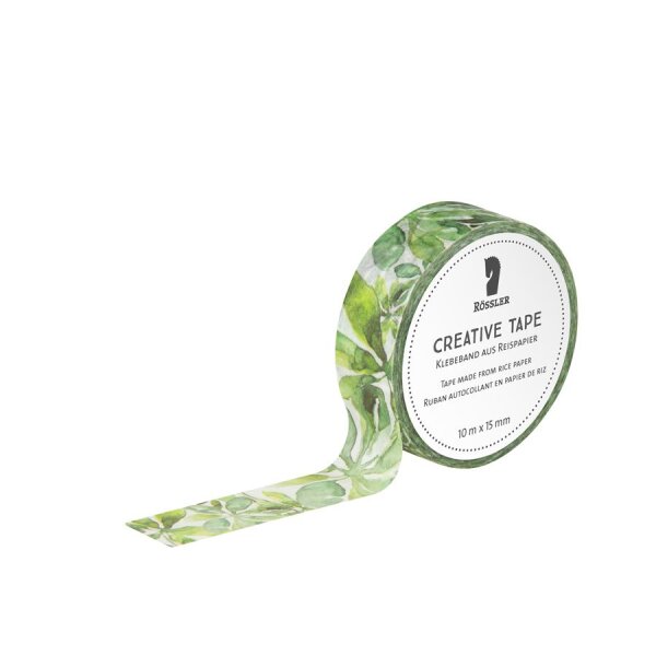 Creative tape grünes Blattwerk