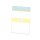 Notizblöckchen, Happy Notes, 105x185 mm/60 Blatt bedruckt