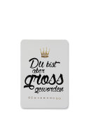 Postkarten_Du bist aber Groß geworden