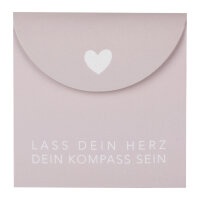Haftnotizen "Lass dein Herz"