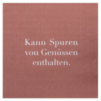 Servietten –  "KANN SPUREN VON..."