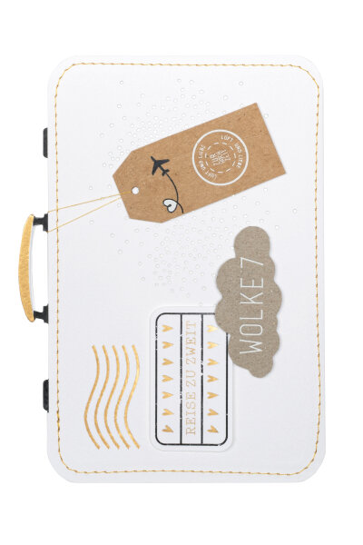 Kofferkarte "Reise Zu Zweit"