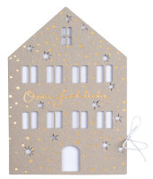 Weihnachtshauskarte "O Du Fröhliche"