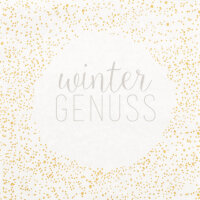 Servietten Wintergenuss
