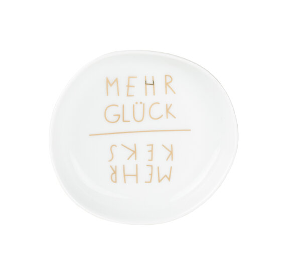 Weihnachtsschälchen Mehr Keks, mehr Glück