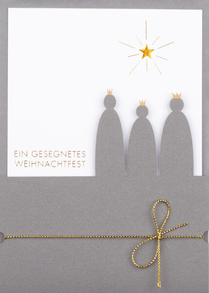 Winterkarte Ein gesegnetes Weihnachtsfest