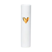 Vase Herz Gold