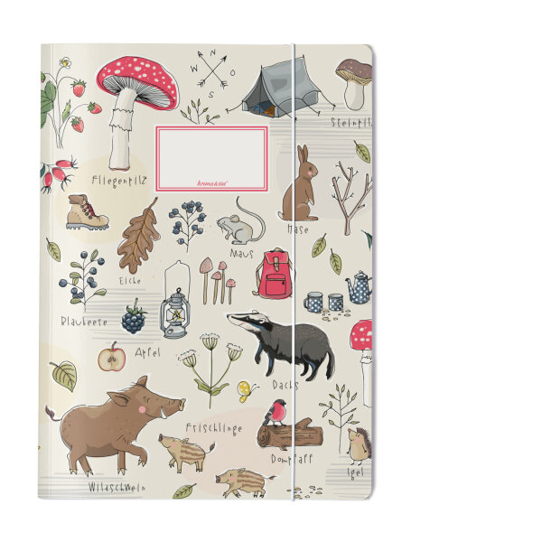 Sammelmappe A3 Waldtiere-Copy