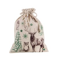 Geschenksack Baumwolle Waldtiere