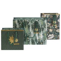 Papiertasche Floral M
