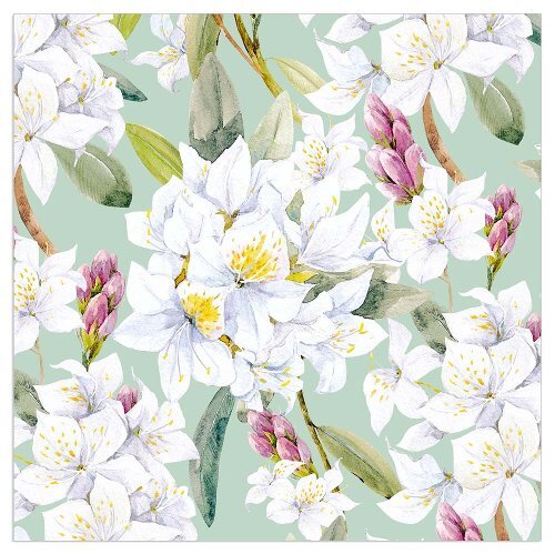 Servietten – Finest Blüte salbei