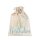 Geschenksack Baumwolle ORGANICS Luftballons Happy Birthday blau