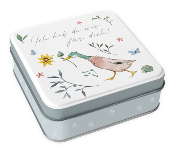Geschenkdose Laufenten