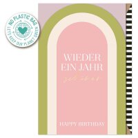 Grußkarte – Wieder ein Jahr schöner