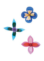 Small Wall Flower - Cobalt Cocktail