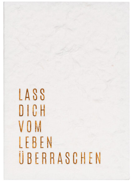 Karte – Lass dich vom Leben überraschen