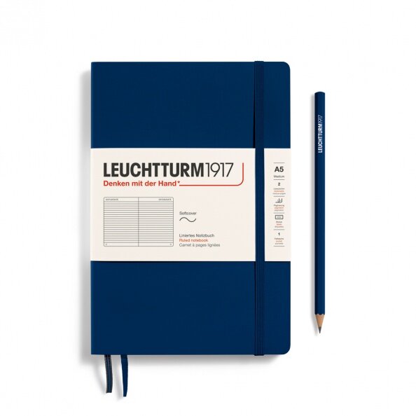 Notizbuch Medium (A5) - Navy