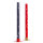 Adventskalenderkerze - Countdown Graublau