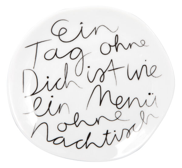 Mix & Max Teller klein – Ein Tag ohne Dich …