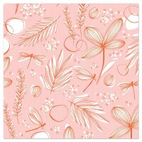 Servietten - Libellen nude