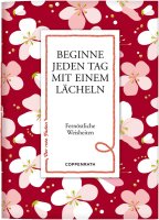 Büchlein mit rotem Faden: Beginne jeden Tag mit...