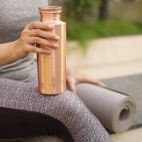 Yoga Kupferflasche - 700 ml