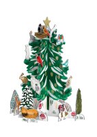 3D Adventkalender, Weihnachten im Wald