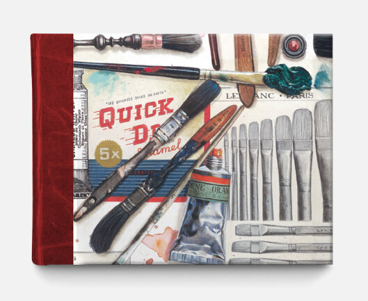 Halb-Leder Skizzenbuch– Atelier