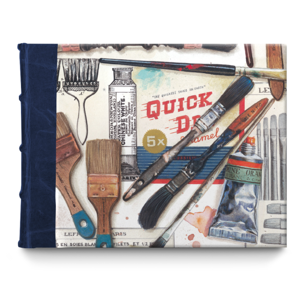 Halb-Leder Skizzenbuch– Atelier