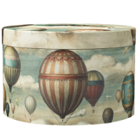 Bomo Geschenkbox M rund, Balloons
