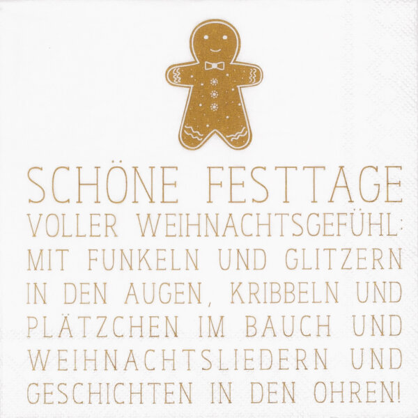 Cocktailservietten – Schöne Festtage voller Weihnachtsgefühl