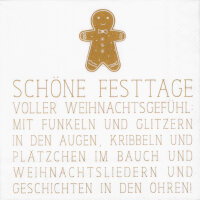 Cocktailservietten – Schöne Festtage voller...