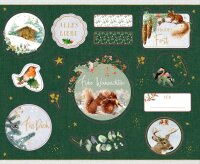 Stickerbuch – Zauberhafte Weihnachtssticker