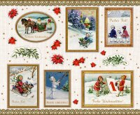 Stickerbuch – Nostalgische Weihnachtswelt