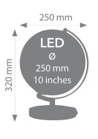 Globus - terra light - Leuchtglobus