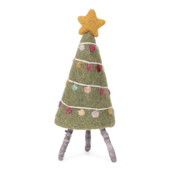 Christbaum aus Filz