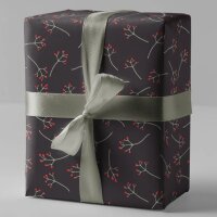 Geschenkpapier Weihnachtsblumen