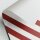 Geschenkpapier Streifen rot/weiß