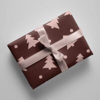 Geschenkpapier Tannenbäume