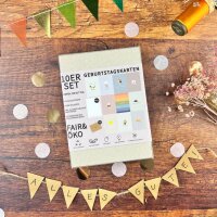 Postkarten- Set, 10 Geburtstagskarten + Umschläge
