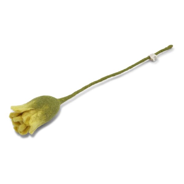 Filz gelbe Tulpe 30cm