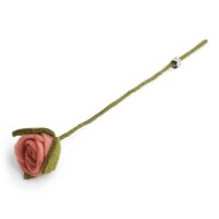 Filz lachsfarbene Rose