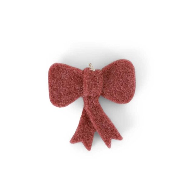 Filz Masche rot mini
