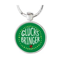 Schlüsselanhänger grüner Glücksbringer