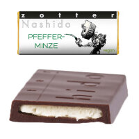 Schokolade Nashido - Pfefferminze - vegan