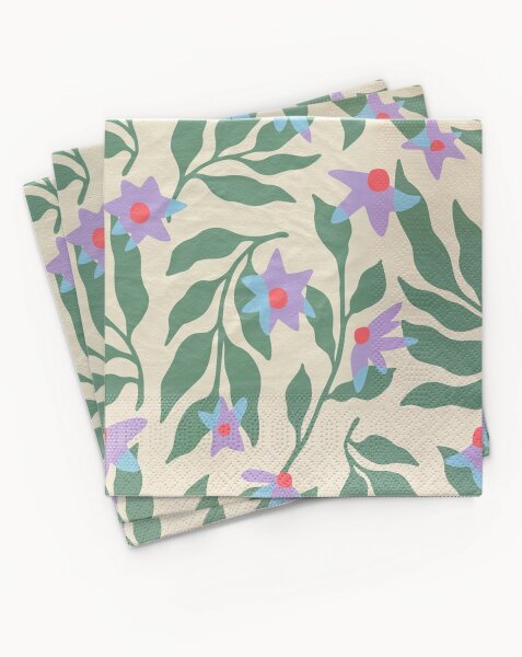 Serviette - endless garden